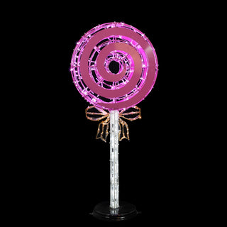 LOLLIPOP WITH RIBBON (PINK)