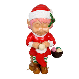Knitting Elf (Red)