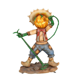 Pumpkin Scarecrow Singing