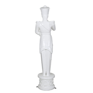 Soldier Playing Trumpet (metallic White)