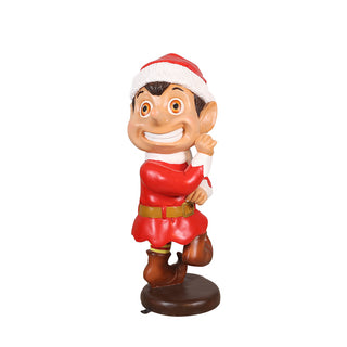 Anxious Santa Elf (Red)