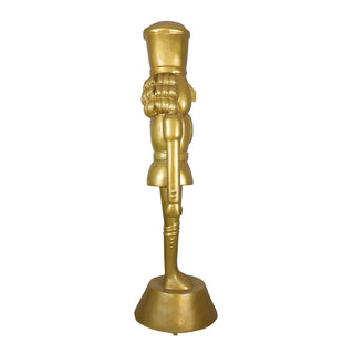 American Christmas Nutcracker 9ft. All Gold