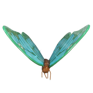 Big Cyan Butterfly