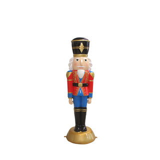 American Christmas Nutcracker 4ft Red Blue