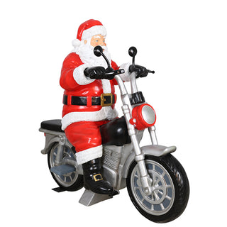 SANTA ON MOTORCYCLE