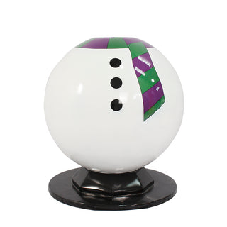 Snowman Bubble Photo Op