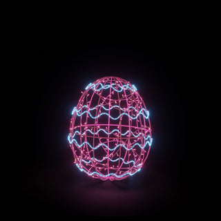 Easter Light Egg 1 (pink/turquoise)
