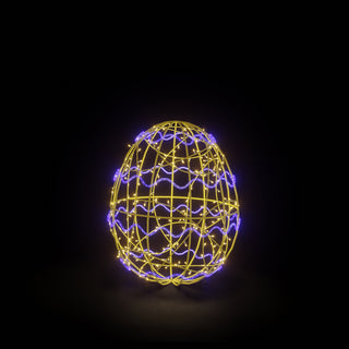 Easter Light Egg 1 (yellow/purple)