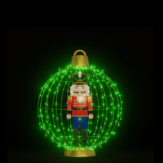 Christmas Ball "nutcracker" (green)