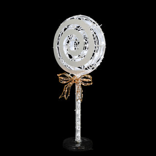 LOLLIPOP WITH RIBBON (COLD WHITE)