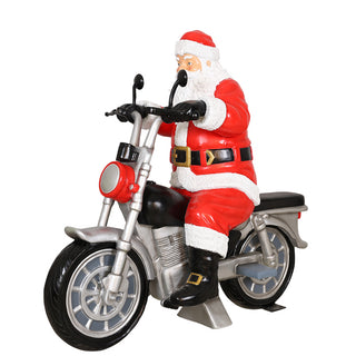 SANTA ON MOTORCYCLE