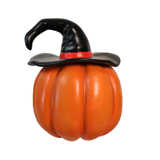 Pumpkin with hat
